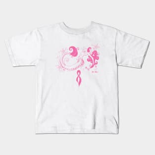 Mermaid: Breast Cancer Awareness Kids T-Shirt